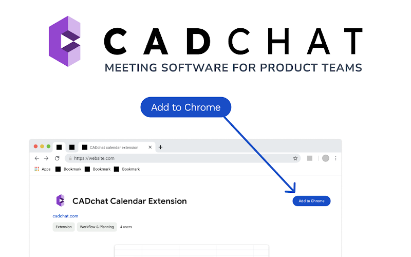 cadchat meeting software