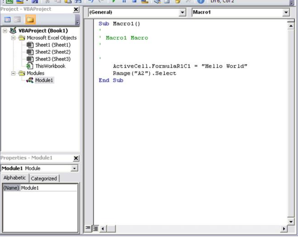 Visual Basic for Applications